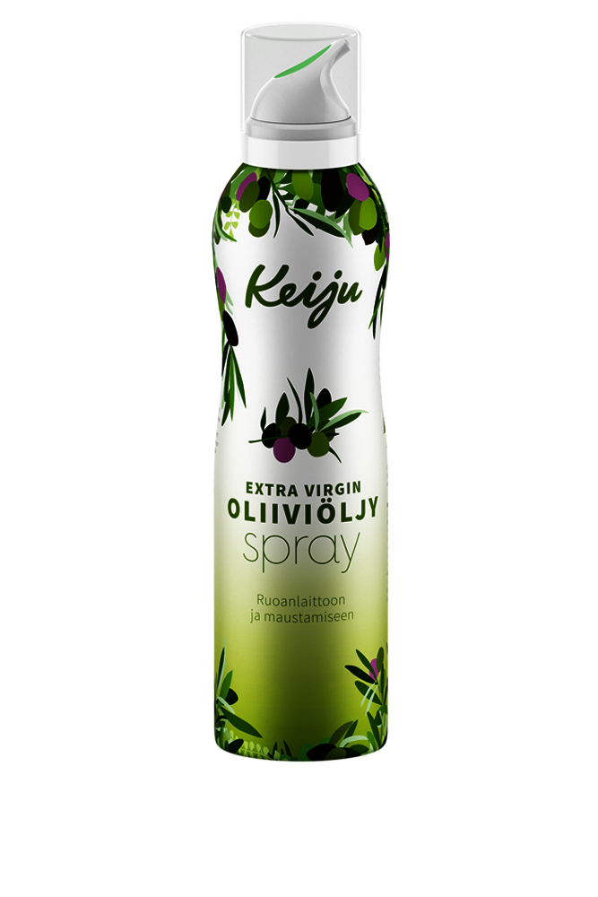 Keiju kylmäpuristettu extra virgin oliiviöljyspray
