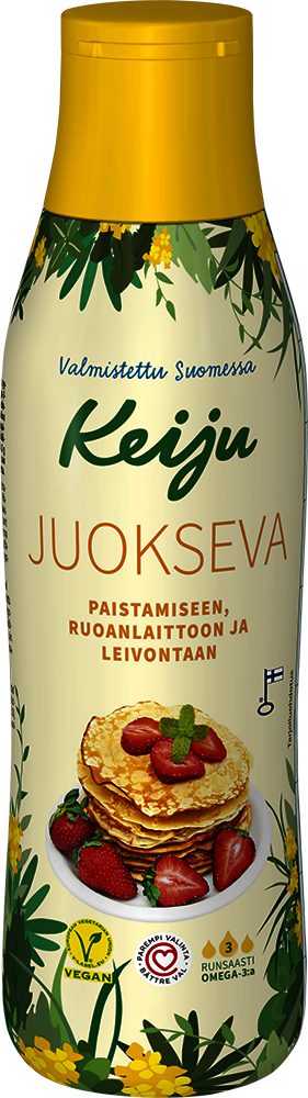 Keiju Juokseva rypsiöljyvalmiste