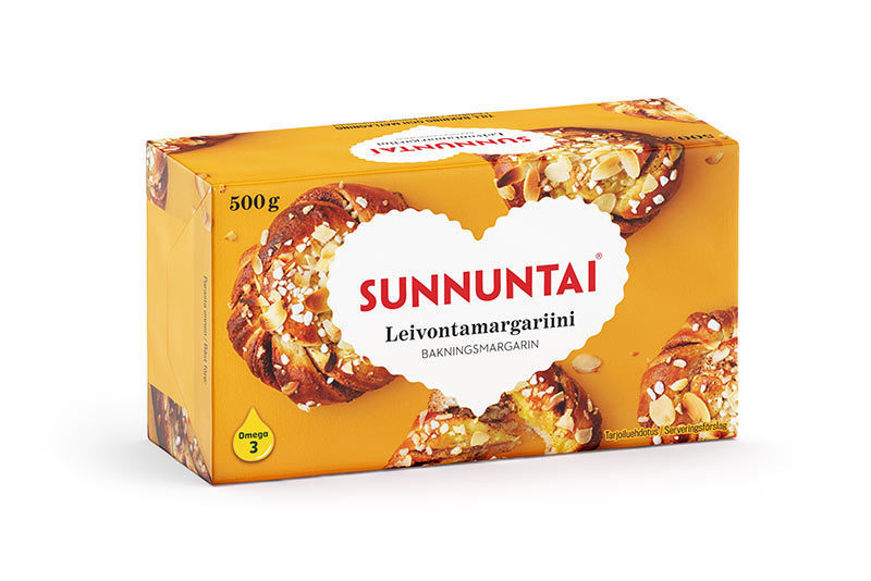 Sunnuntai leivontamargariini 500 g