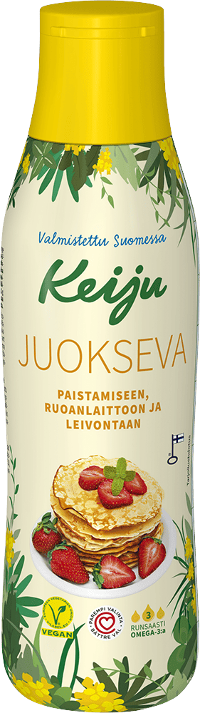 Keiju Juokseva rypsiöljyvalmiste