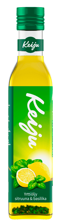 Keiju sitruuna & basilika yrttiöljy