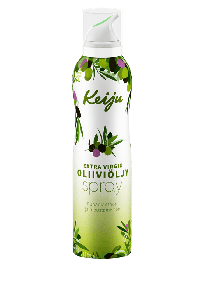 Keiju kylmäpuristettu extra virgin oliiviöljyspray