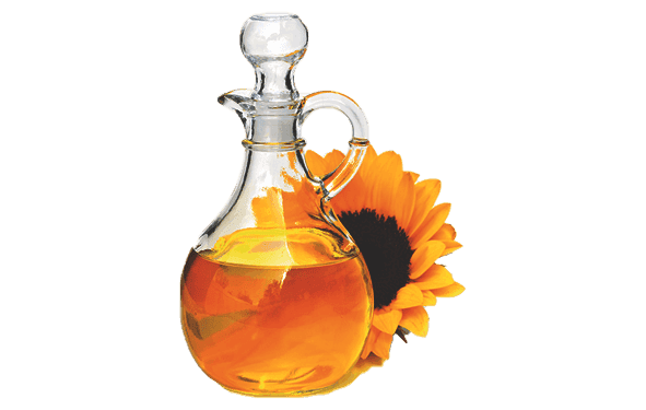 Auringonkukkaöljy IBC-kontti