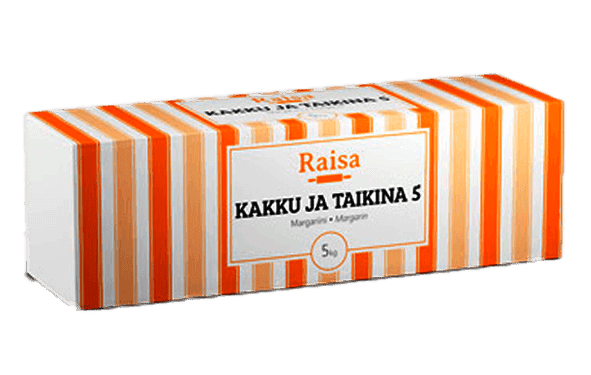 Raisa 5 kakku- ja taikinamargariini SG 140 x 5 kg