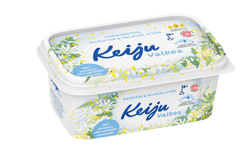 Keiju Valkea rypsiöljymargariini 60