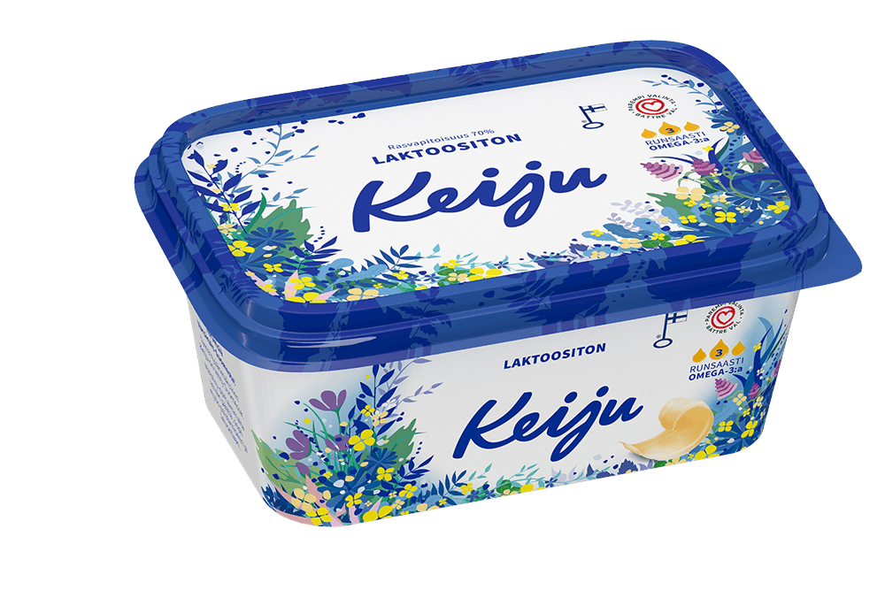 Keiju Laktoositon kasvirasvalevite 70 %
