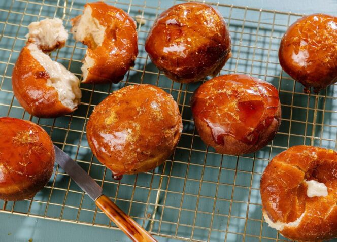 Crème brûlée -munkit